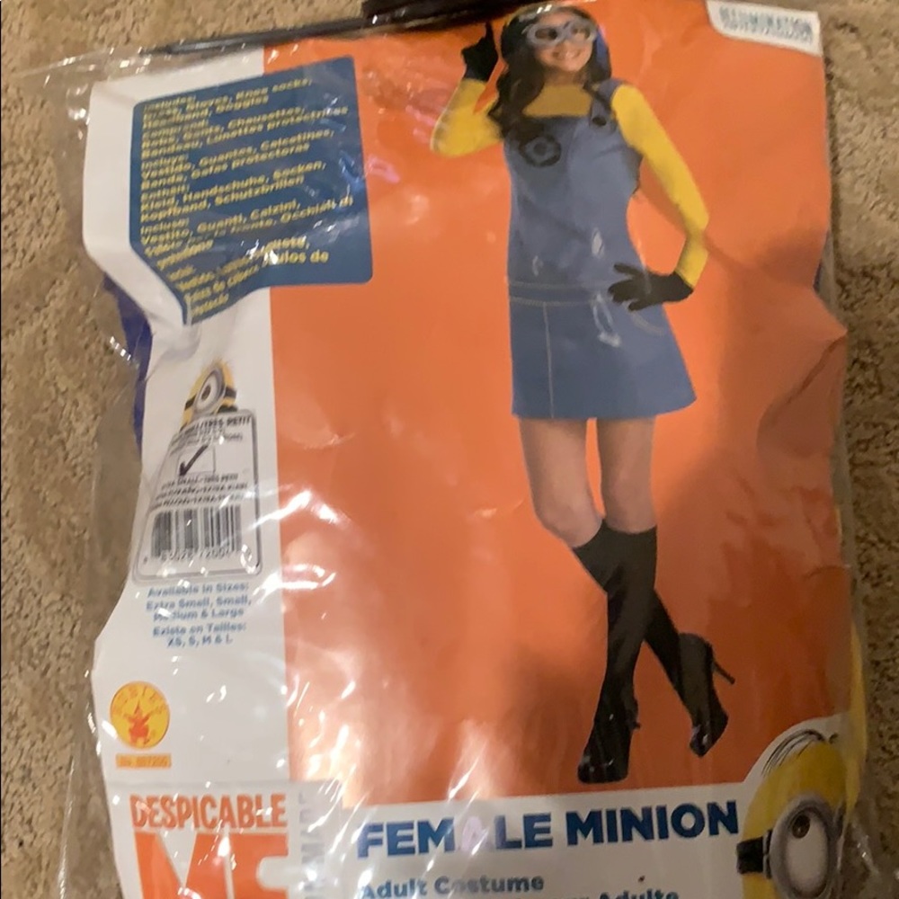 Minion dress costume
